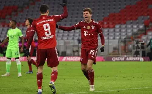 Muller es feliz jugando con Lewandowski y no le entusiasma el arribo de Haaland al Bayern.