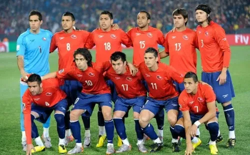 Jean Beausejour y sus grandes queridos del fútbol.