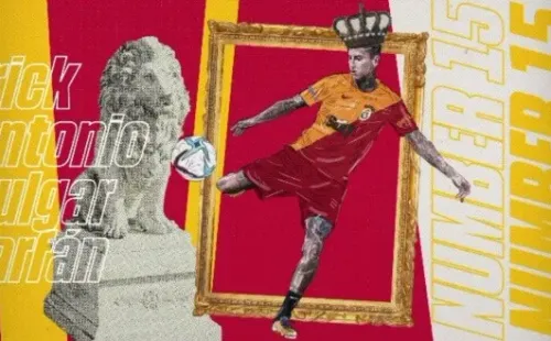 Galatasaray le puso la corona a Erick Pulgar para darle la bienvenida al equipo. (Foto: @galatasaray)