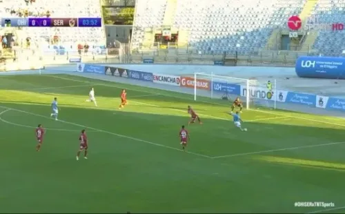 El primer tanto de O’Higgins en el Campeonato Nacional