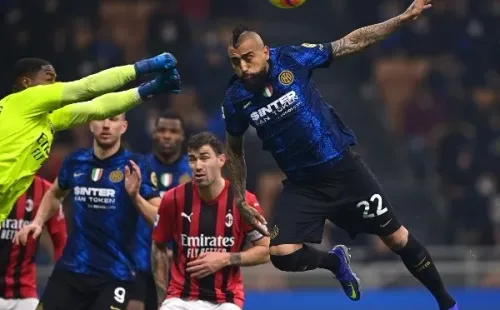 Críticas para Vidal y Alexis tras el Derby della Madonnina en la Serie A.