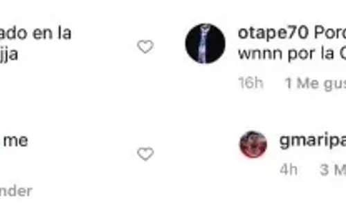 Maripán se defendió en Instagram.