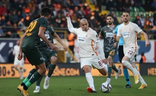 Galatasaray logró un punto importante como visita (Getty)