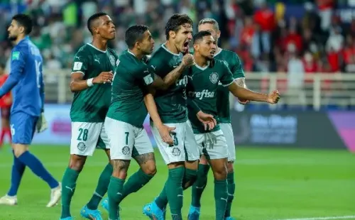 Palmeiras se llevó la victoria de la mano de un gran Dudu. (Foto: Getty Images)