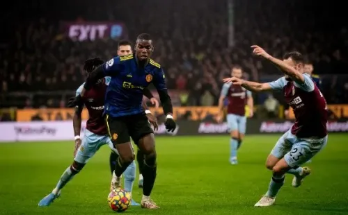 Paul Pogba abrió el marcador para el Manchester United, pero no fue suficiente y terminaron empatando ante el colista Burnley en la Premier League. (Foto: Getty)