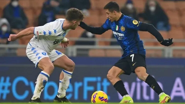 Copa italia donde ver inter roma mourinho alexis cuartos de final