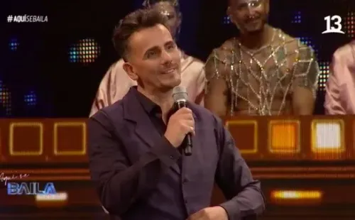 Fran García-Huidobro se la juega con sugerente recomendación en Aquí se Baila.(1)