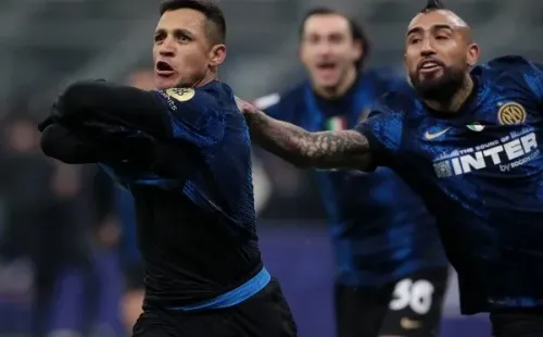 Alexis fue héroe para Inter en la Supercopa y la Coppa Italia.