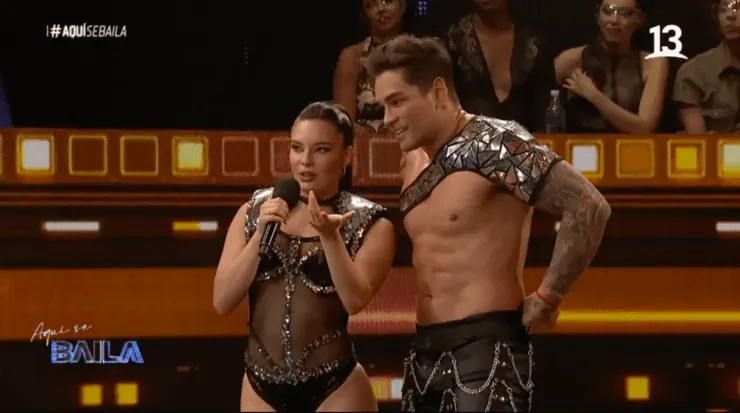 Fran García-Huidobro fustiga a Thiago y Chantal en Aquí se Baila.