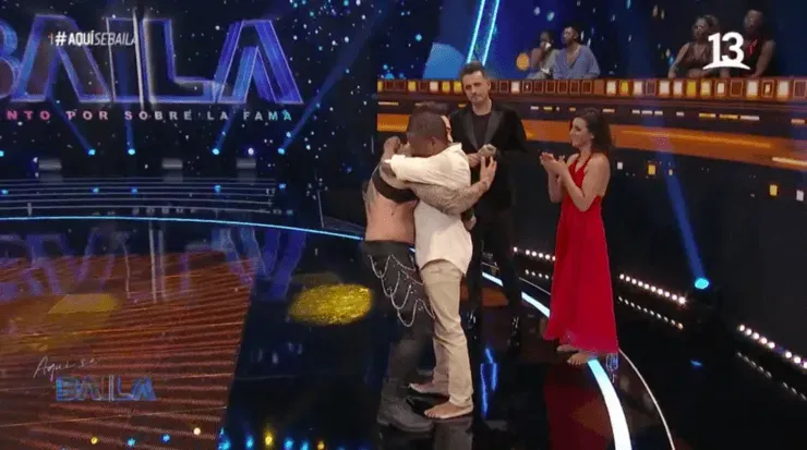 Ángel Torrez se emociona hasta las lágrimas en Aquí se Baila.(2)