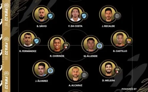 El equipo ideal de la Libertadores de esta semana.