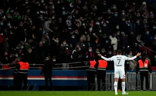 Kylian Mbappé calmó las aguas con su gol. (Foto: Getty Images)