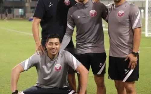 Córdova trabaja en Qatar desde fines del 2020 con su equipo.