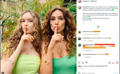 Alejandra Fosalba toma por sorpresa a Instagram.(1)