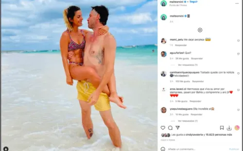 ¡Maite Orsini celebra el Día del Amor con Gonzalo Valenzuela!(1)