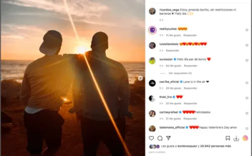 ¡Bailarín Ricardo Vega presenta a su novio!(1)