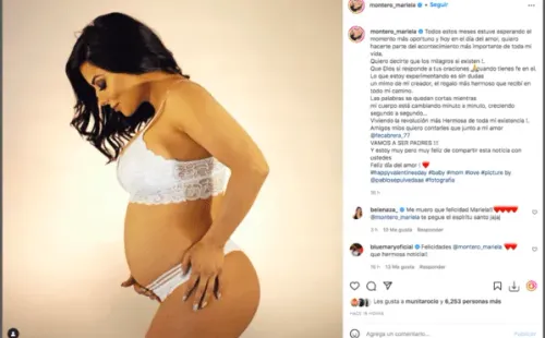 ¡Mariela Montero está embarazada!(1)