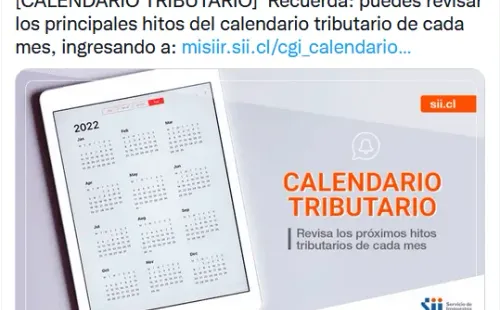 Twitter Servicio de Impuestos Internos SII