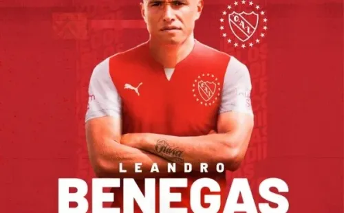 La presentación de Benegas por redes sociales