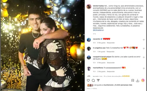 Pololo le hizo una oda a Kel Calderón este 14 de febrero.(1)