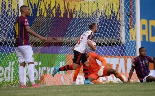 El Flamengo sufrió para llevarse la victoria. Foto: Flamengo.
