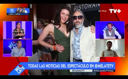 El extraño mensaje que Carlos Tejos le envía a Tonka Tomicic ¿Sabe algo que el resto del público no maneja?