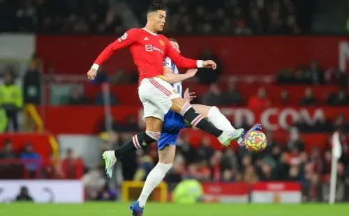 Cristiano Ronaldo marcó el 1-0 del United sobre el Brighton y ayudó a su equipo a conseguir una importante victoria. (Foto: Getty)