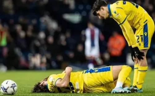 Brereton quedó adolorido de su tobillo izquierdo (Getty)