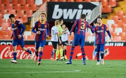 Gerard Piqué habría hablado para no renovar a Lionel Messi. (Foto: Getty Images)