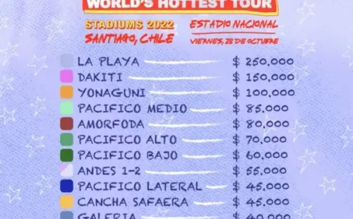 ¿A qué hora salen a la venta las entradas para el show de Bad Bunny en Chile?(2)
