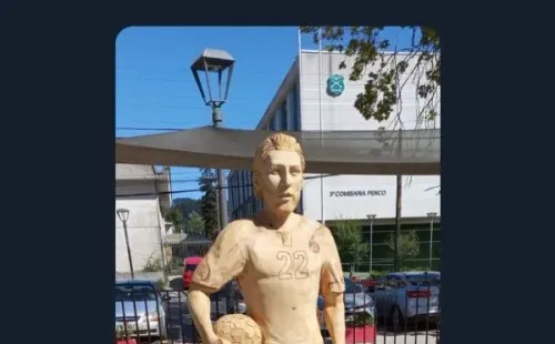 El mensaje y fotografía en redes sociales.
