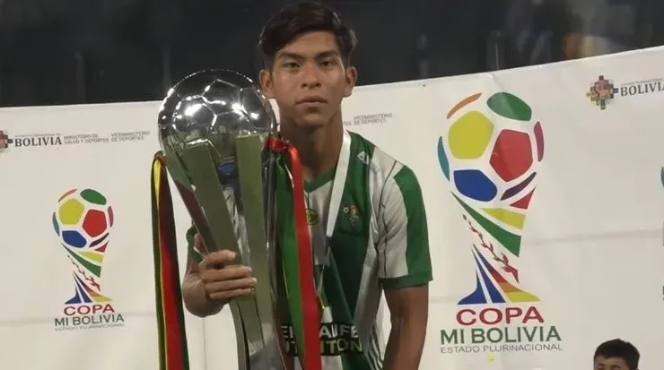 Ervin Vaca es una de las grandes figuras de proyección del fútbol boliviano