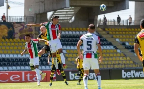 Palestino y Coquimbo jugaron un partido entretenido en la IV Región (Agencia Uno)