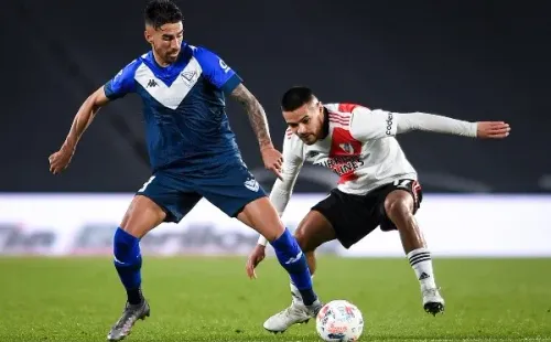 Paulo Díaz presentó síntomas de un cuadro gripal y no podrá estar presente en el próximo partido de River Plate. (Foto: Getty)
