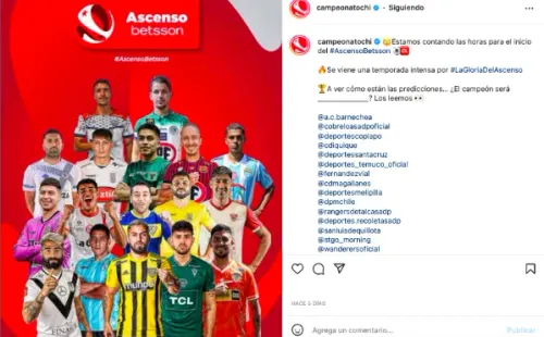 La Primera B inició su temporada 2022 hace poco y esta semana se jugará la segunda fecha para empezar a ver a los primeros candidatos al ascenso a Primera División. (Foto: @campeonatochi)