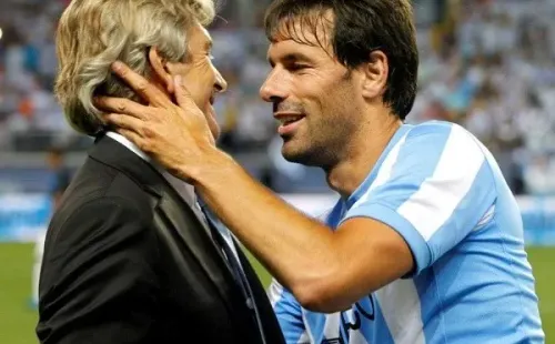 Van Nistelrooy tuvo una gran relación con Pellegrini.