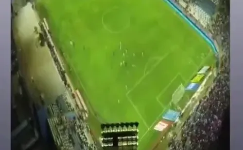 Aued agradeció el cariño de los hinchas de la franja.