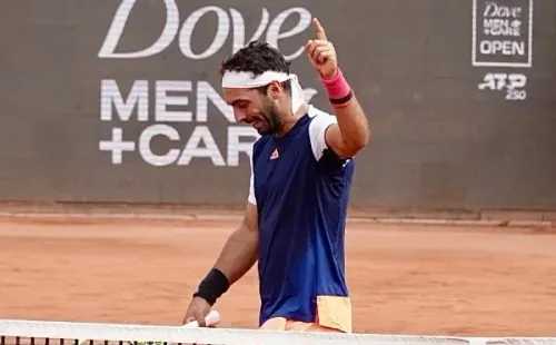 Gonzalo Lama disputará por primera vez el cuadro principal de un ATP. Imagen: Chile Open.