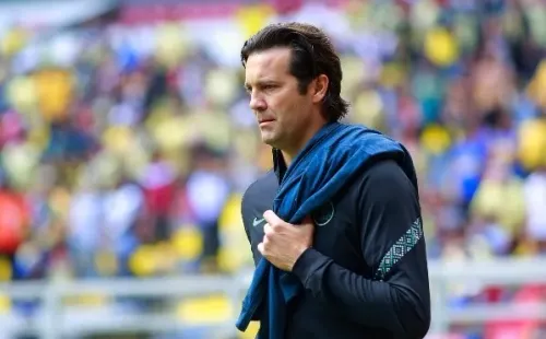 Santiago Solari tiene una difícil tarea para el próximo partido. (Foto: Getty Images)