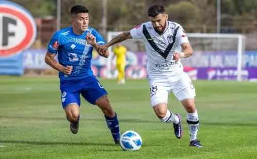 El Chago aguantó en el segundo tiempo con un hombre menos. Foto: Lisandra Jung