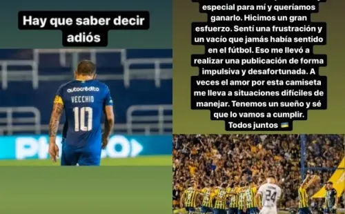 Las publicaciones de Vecchio en redes sociales. (Foto: Captura Instagram)