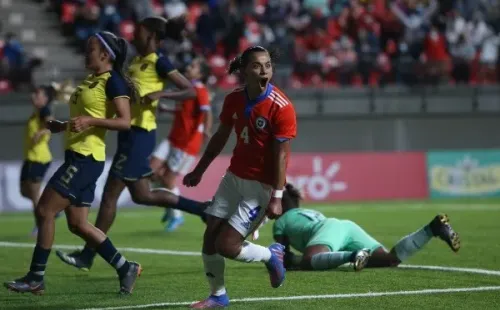 Francisca Lara llegó a 24 goles con la Roja femenina. (Laroja.cl)