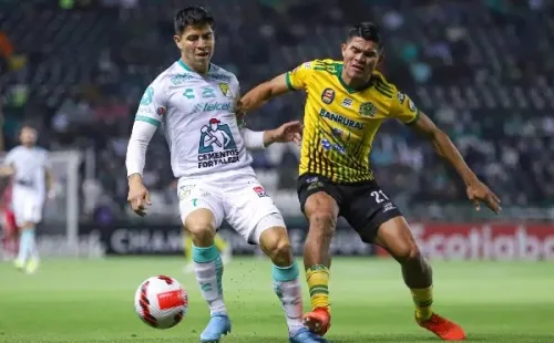 Víctor Dávila sumó minutos en el triunfo del León en la Concachampions. Foto: JamMedia
