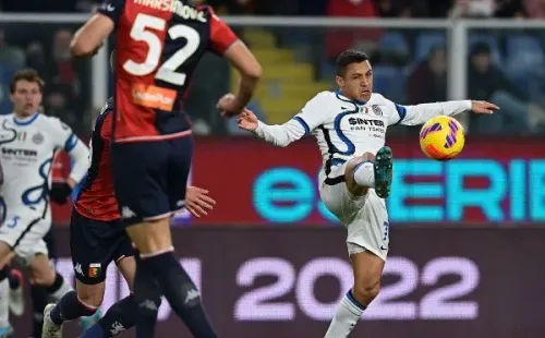 Alexis Sánchez y el Inter de Milán estiraron su sequía goleadora en la Serie A. Foto: Getty Images