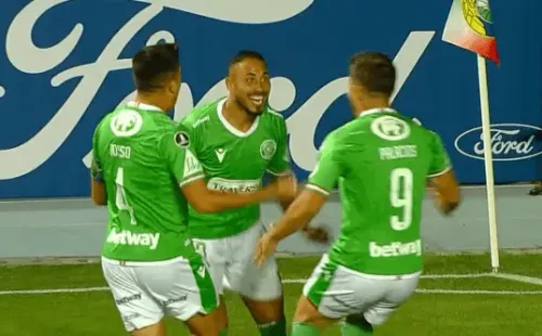 Audax puso el primer gol en el debut por Copa Libertadores frente a Estudiantes de La Plata.