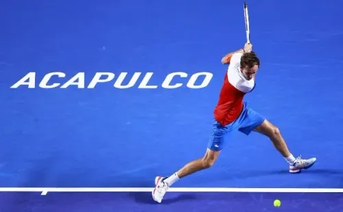 Medvedev espera celebrar su número 1 ganando en México (Getty)