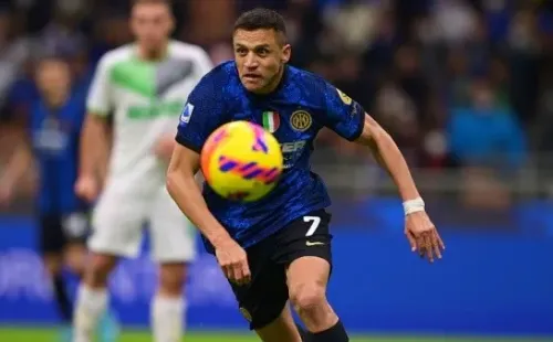 Alexis Sánchez quiere su revancha goleadora en el Inter de Milán tras la derrota ante Sassuolo. Foto: Getty Images