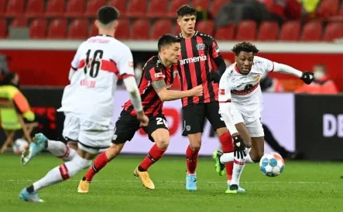 Charles Aránguiz volvió a ser titular tras dos meses en el Bayer Leverkusen. (Foto: Getty)