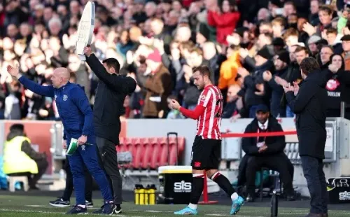 De vuelta a la cancha: Eriksen jugó el primer partido profesional tras ganarle a la muerte y fichar en la Premier League.