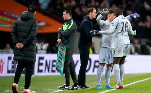 Kepa ingresó sobre el final para la tanda de penales. (Foto: Getty Images)